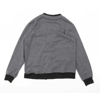 Yuanzhiqian Womens Grey   Cardigan Jumper Size S