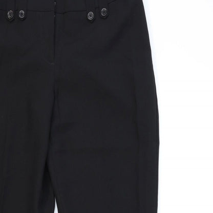 George Womens Black   Trousers  Size 12 L26 in