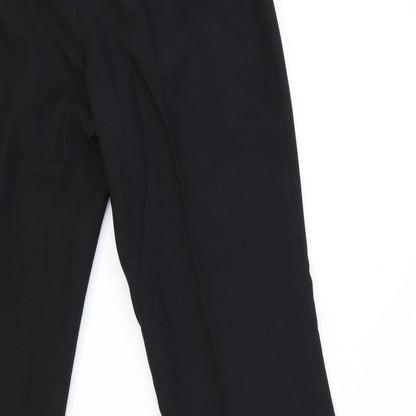 George Womens Black   Trousers  Size 12 L26 in