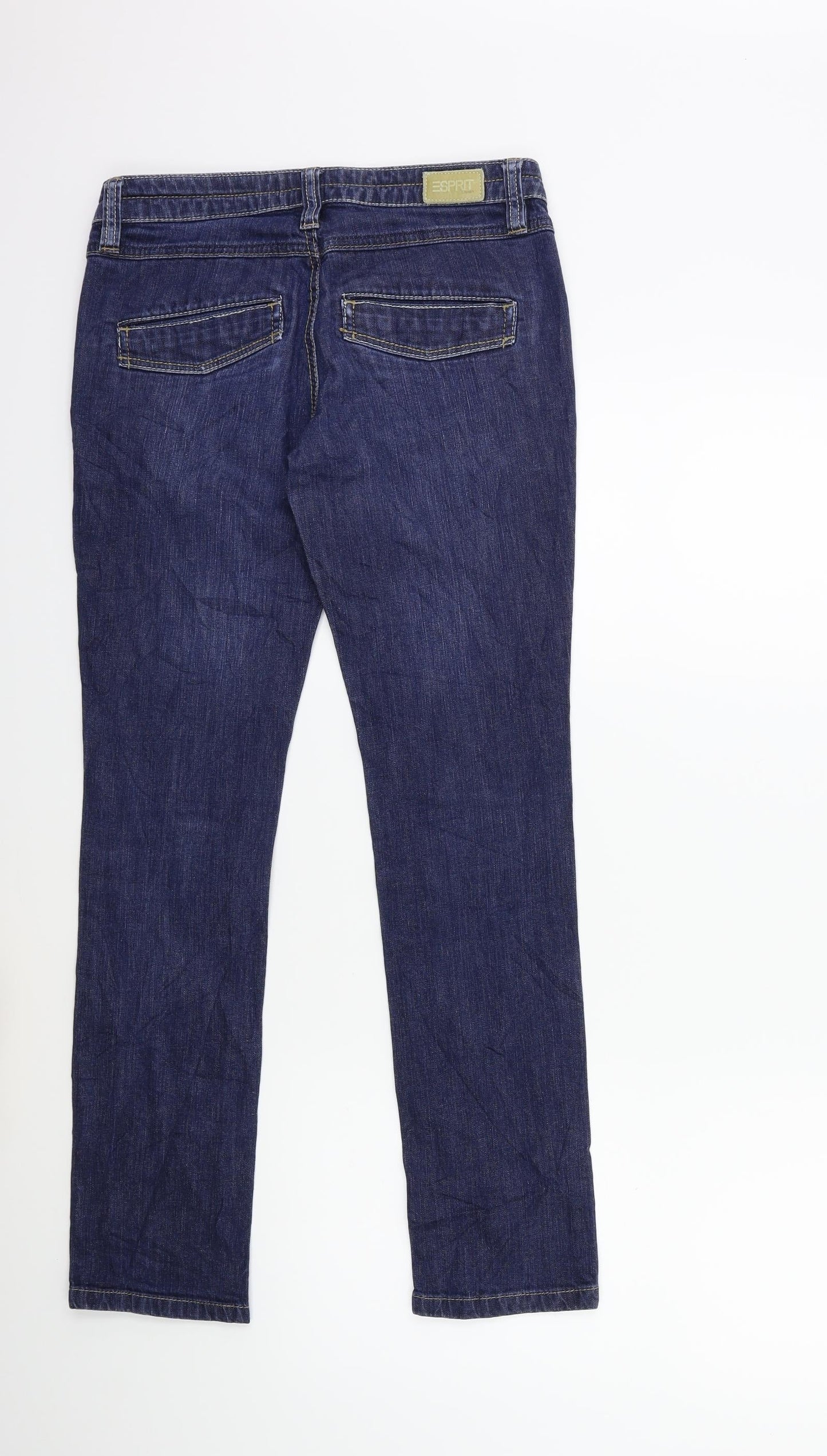 Womens UK Size 25 in Esprit Regular Fit Straight Blue Jeans