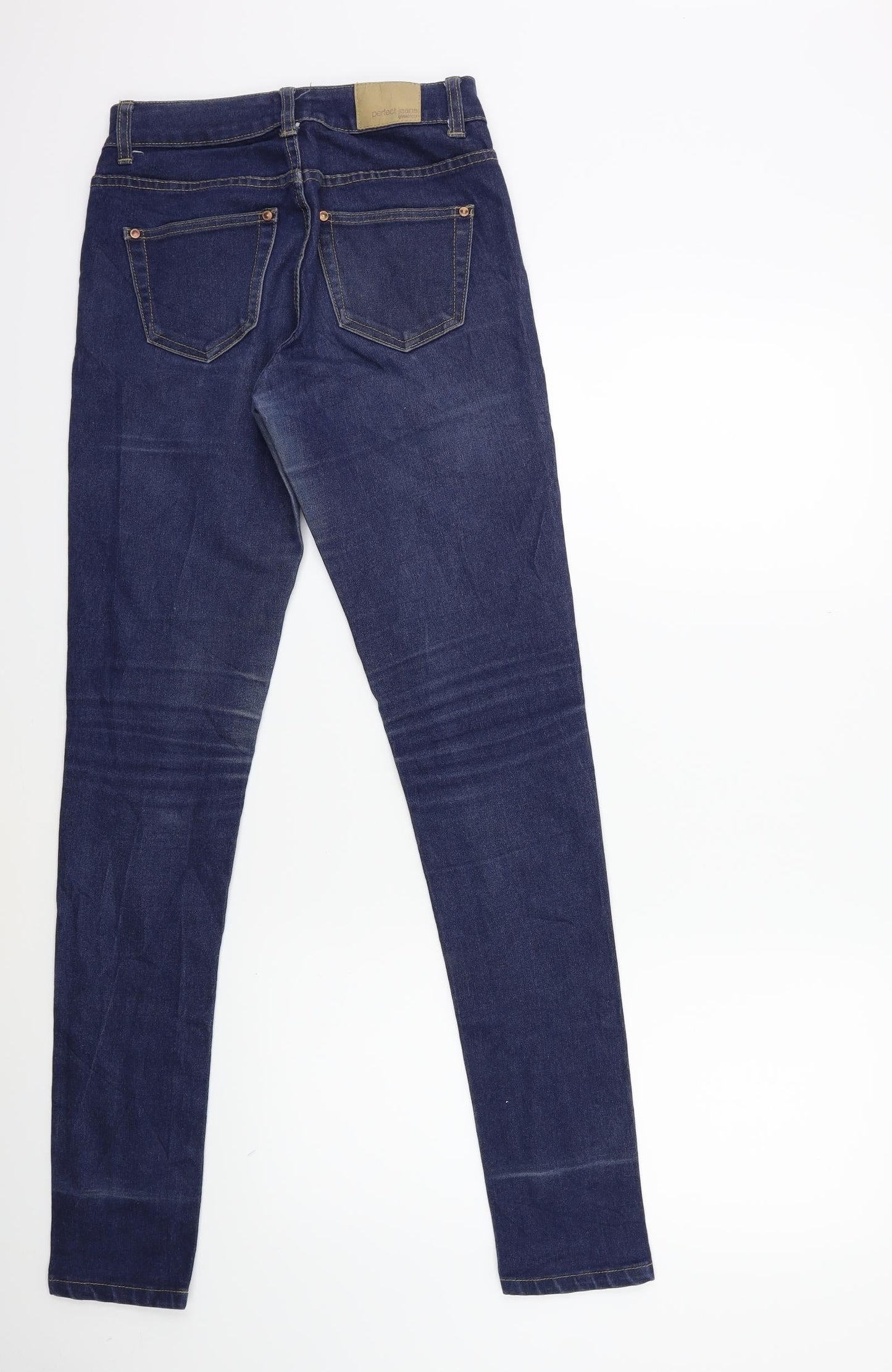 Womens UK Size 25 in Gina Tricot Regular Fit Skinny Blue Jeans