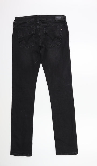 timeszone Womens Black  Denim Skinny Jeans Size 26 in L32 in