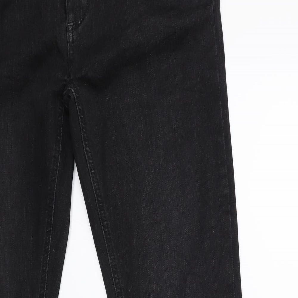 timeszone Womens Black  Denim Skinny Jeans Size 26 in L32 in