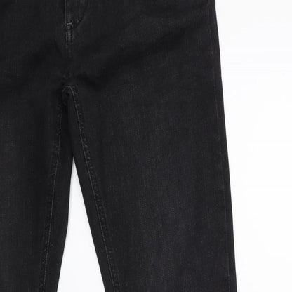 timeszone Womens Black  Denim Skinny Jeans Size 26 in L32 in