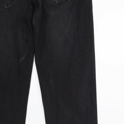 timeszone Womens Black  Denim Skinny Jeans Size 26 in L32 in