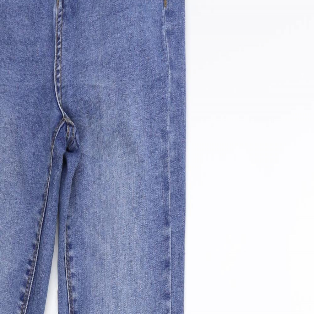 Denim & Co. Womens Blue  Denim Skinny Jeans Size 6 L28 in