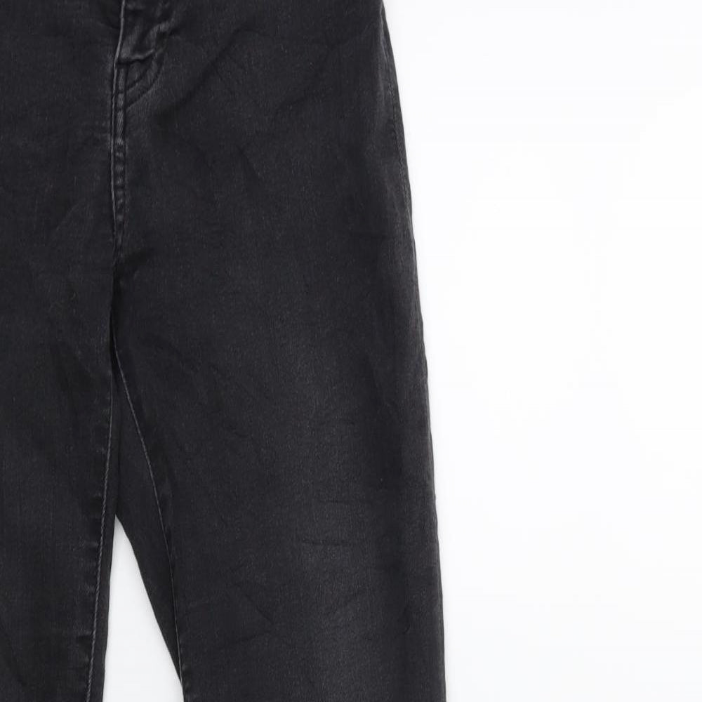 Womens UK Size 6 H&M Regular Fit Skinny Black Jeans