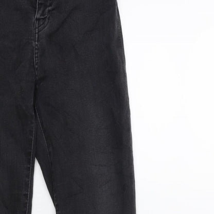 Womens UK Size 6 H&M Regular Fit Skinny Black Jeans