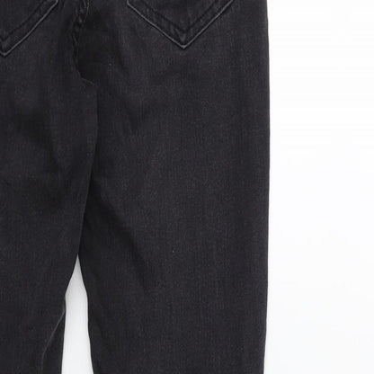 Womens UK Size 6 H&M Regular Fit Skinny Black Jeans