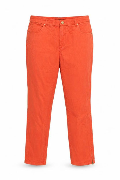 Womens UK Size 16 Lindex Regular Fit  Red Trousers