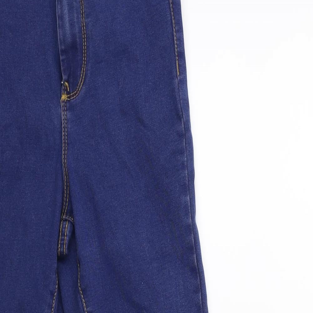 Denim & Co. Womens Blue  Denim Skinny Jeans Size 6 L25 in