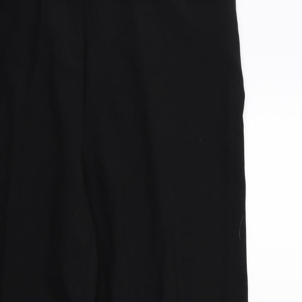 Womens UK Size 20 Papaya Regular Fit  Black Trousers