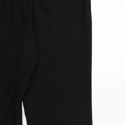Womens UK Size 20 Papaya Regular Fit  Black Trousers