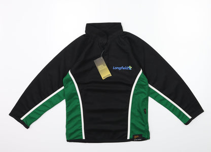 Falcon Mens Black    Polo Size S