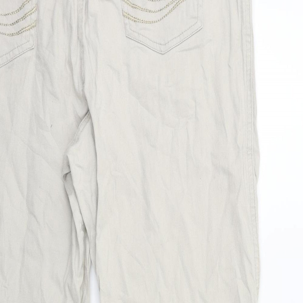 Gina Benotti Womens Grey  Denim Straight Jeans Size 20 L30 in