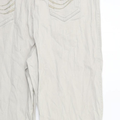 Gina Benotti Womens Grey  Denim Straight Jeans Size 20 L30 in