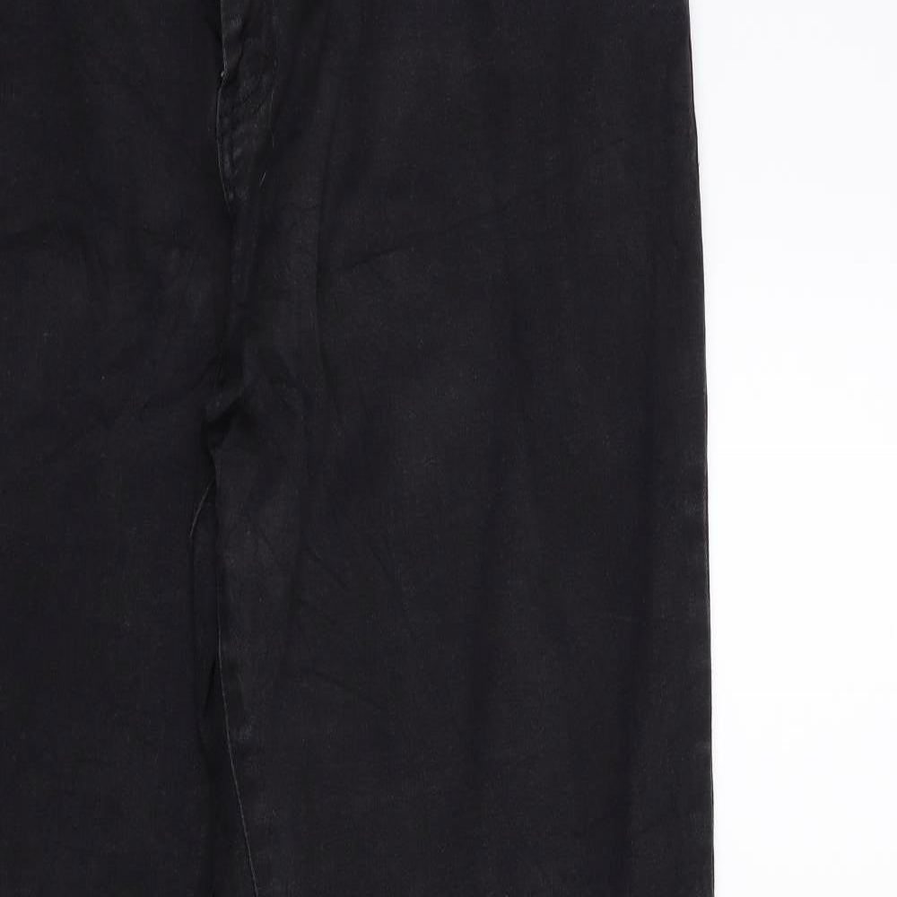 Zizzi Womens Black  Denim Skinny Jeans Size 38 in L30 in