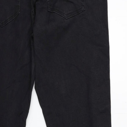 Zizzi Womens Black  Denim Skinny Jeans Size 38 in L30 in