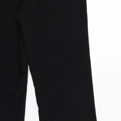 New Look Womens Black   Trousers  Size 12 L28 in