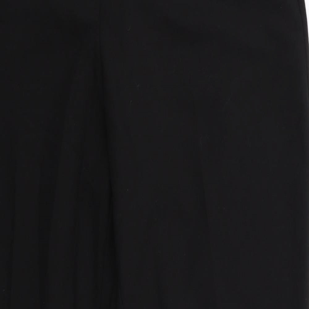 Nutmeg Womens Black   Trousers  Size 14 L29 in