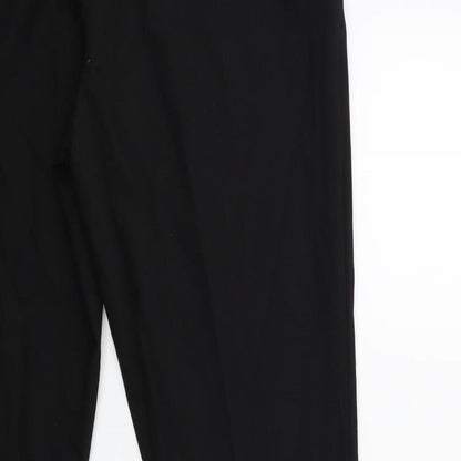 Nutmeg Womens Black   Trousers  Size 14 L29 in