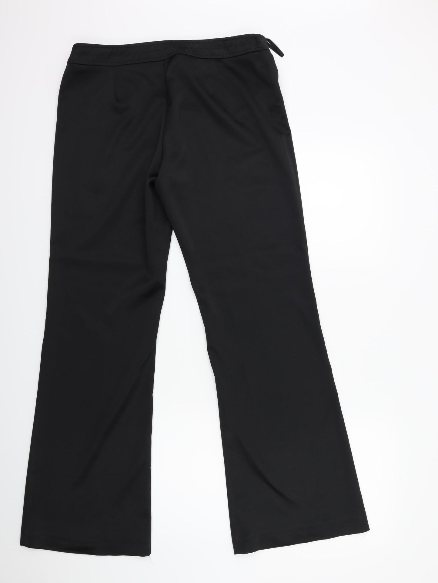 T. Tuch Womens Black   Trousers  Size 14 L30 in