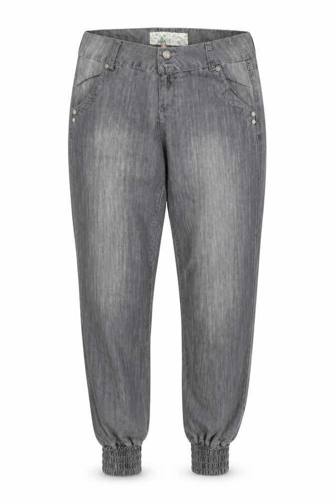 Denim & Co. Womens Grey  Denim Jegging Jeans Size 10 L28 in