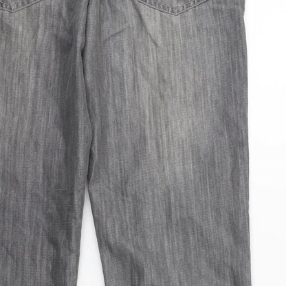 Denim & Co. Womens Grey  Denim Jegging Jeans Size 10 L28 in