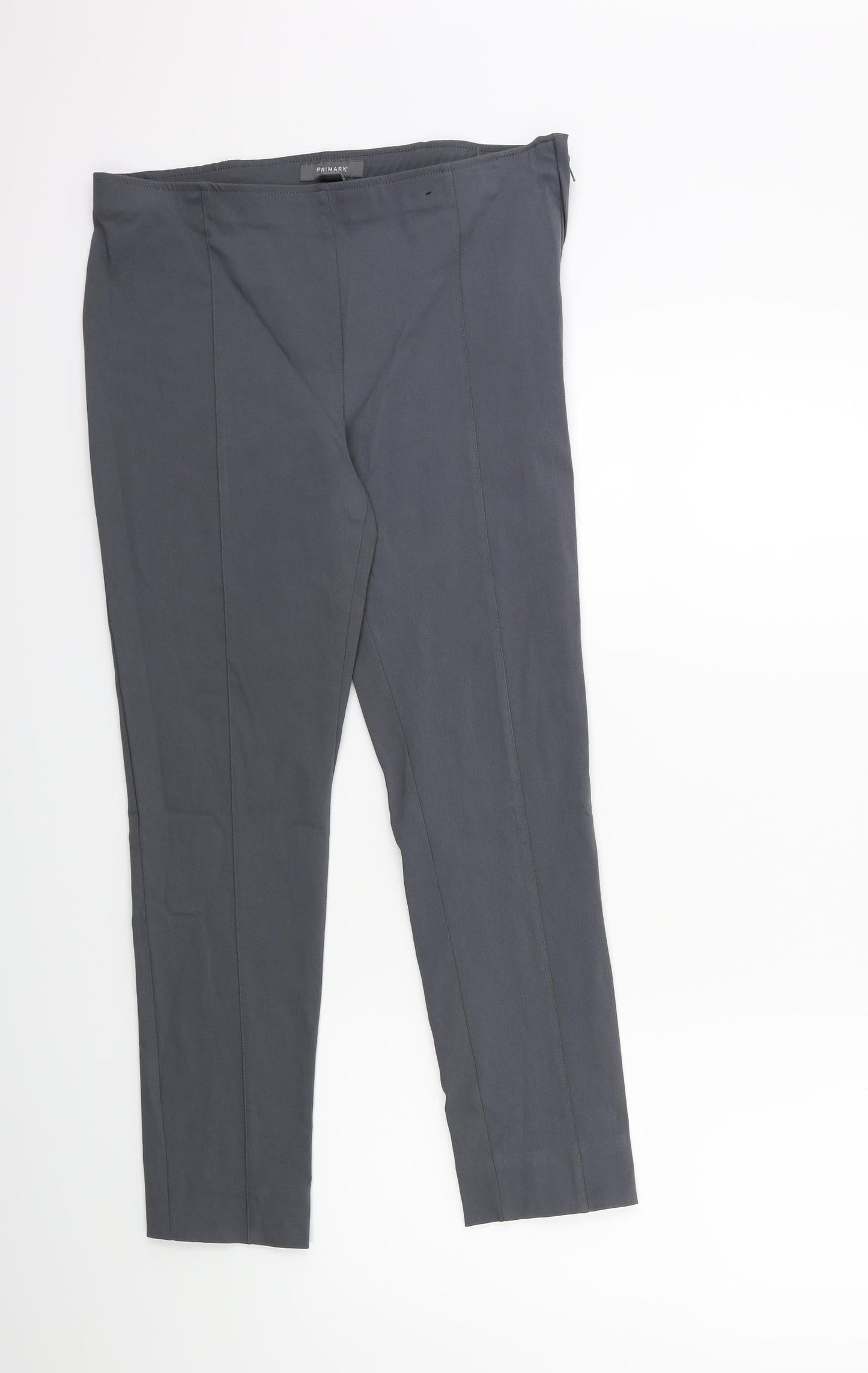 Primark Womens Grey   Trousers  Size 14 L26 in