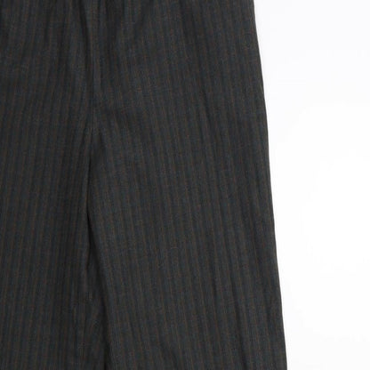 Stark Mens Grey Striped  Trousers  Size 30 in L29 in
