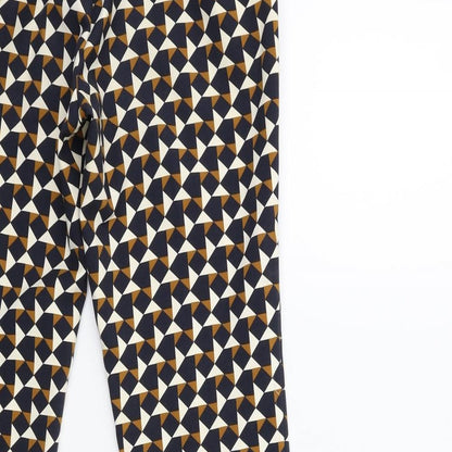 Womens UK Size 6 H&M Regular Fit  Blue Trousers