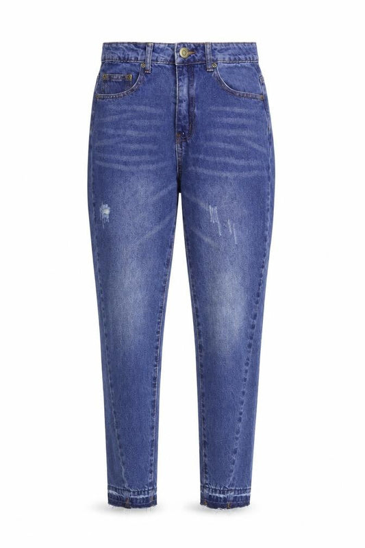 Womens UK Size 10 Boohoo Regular Fit Skinny Blue Jeans