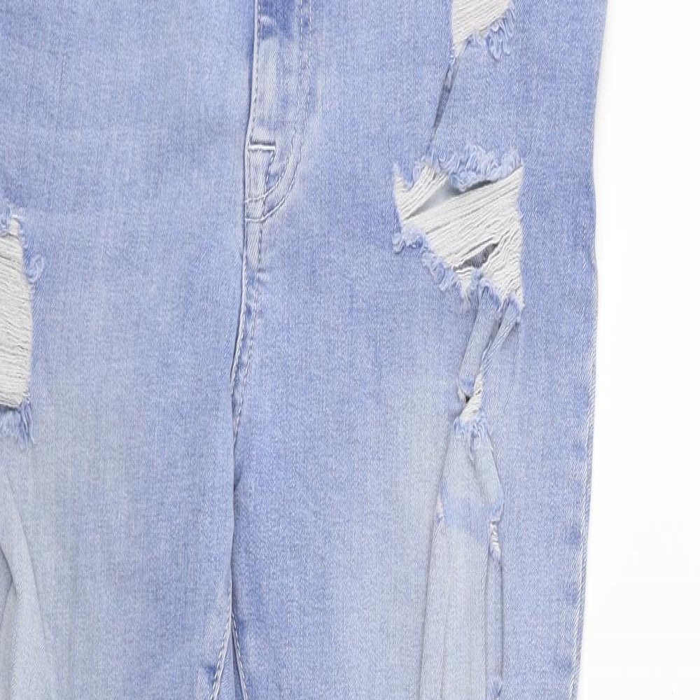 ASOS Womens Blue  Denim Skinny Jeans Size 34 in L32 in