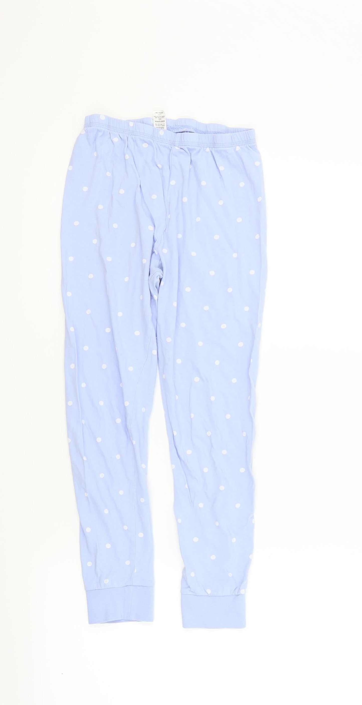 George Girls Blue Polka Dot  Snow Pants Trousers Size 9-10 Years