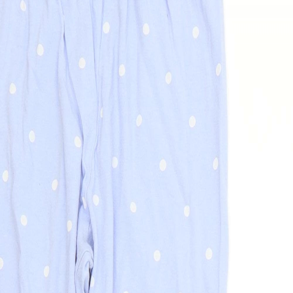 George Girls Blue Polka Dot  Snow Pants Trousers Size 9-10 Years