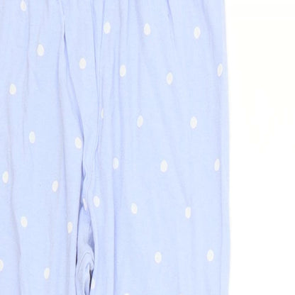 George Girls Blue Polka Dot  Snow Pants Trousers Size 9-10 Years