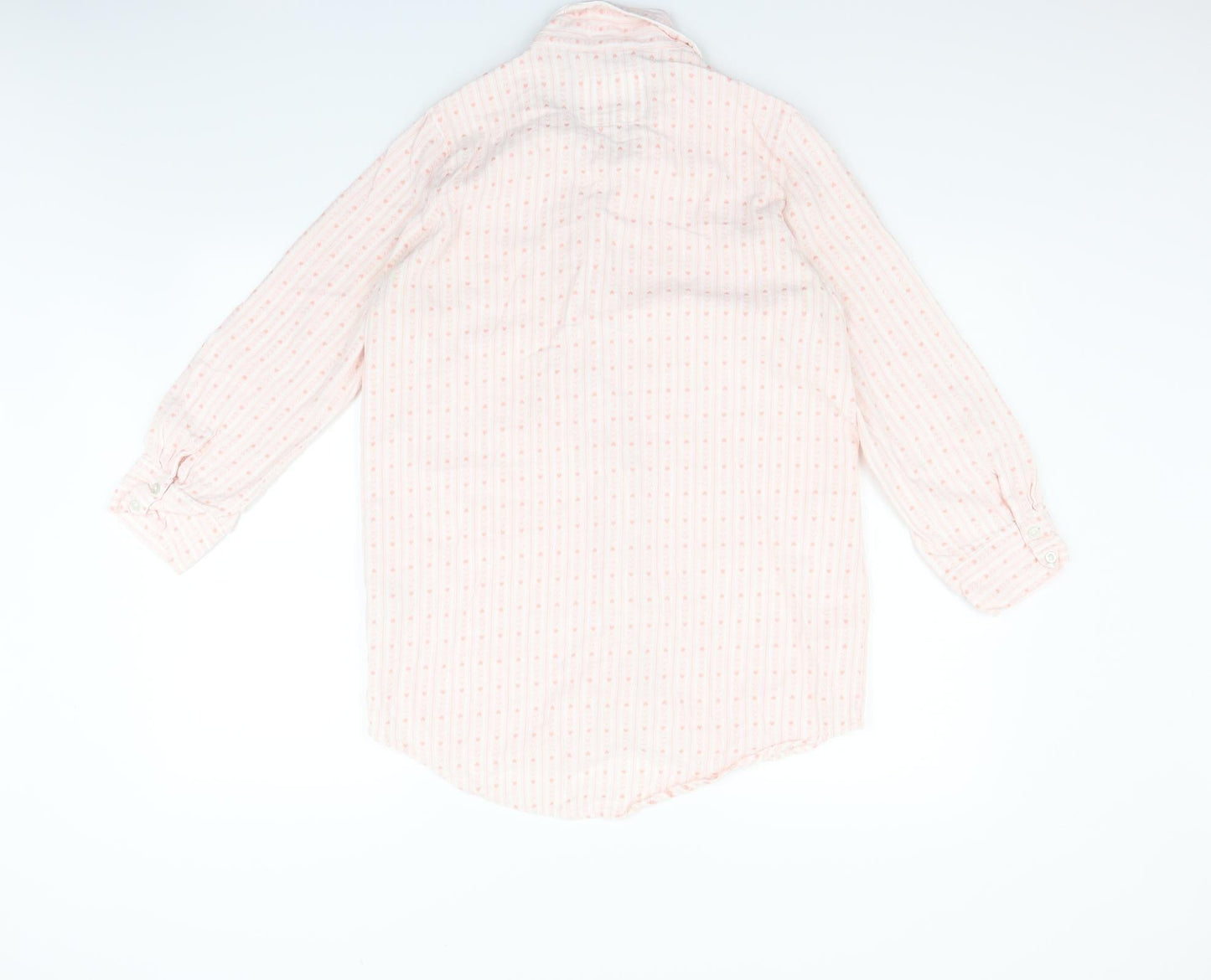 Love to lounge Womens Pink Geometric  Top Pyjama Top Size S
