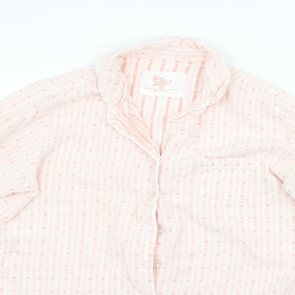 Love to lounge Womens Pink Geometric  Top Pyjama Top Size S