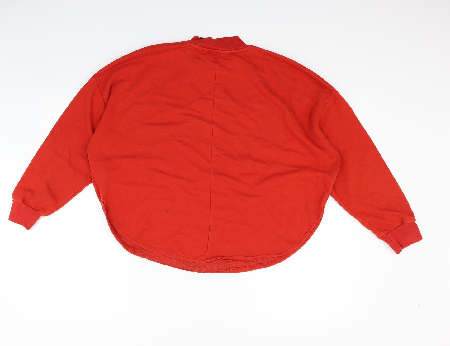 Boohoo Womens Red   Pullover Jumper Size M