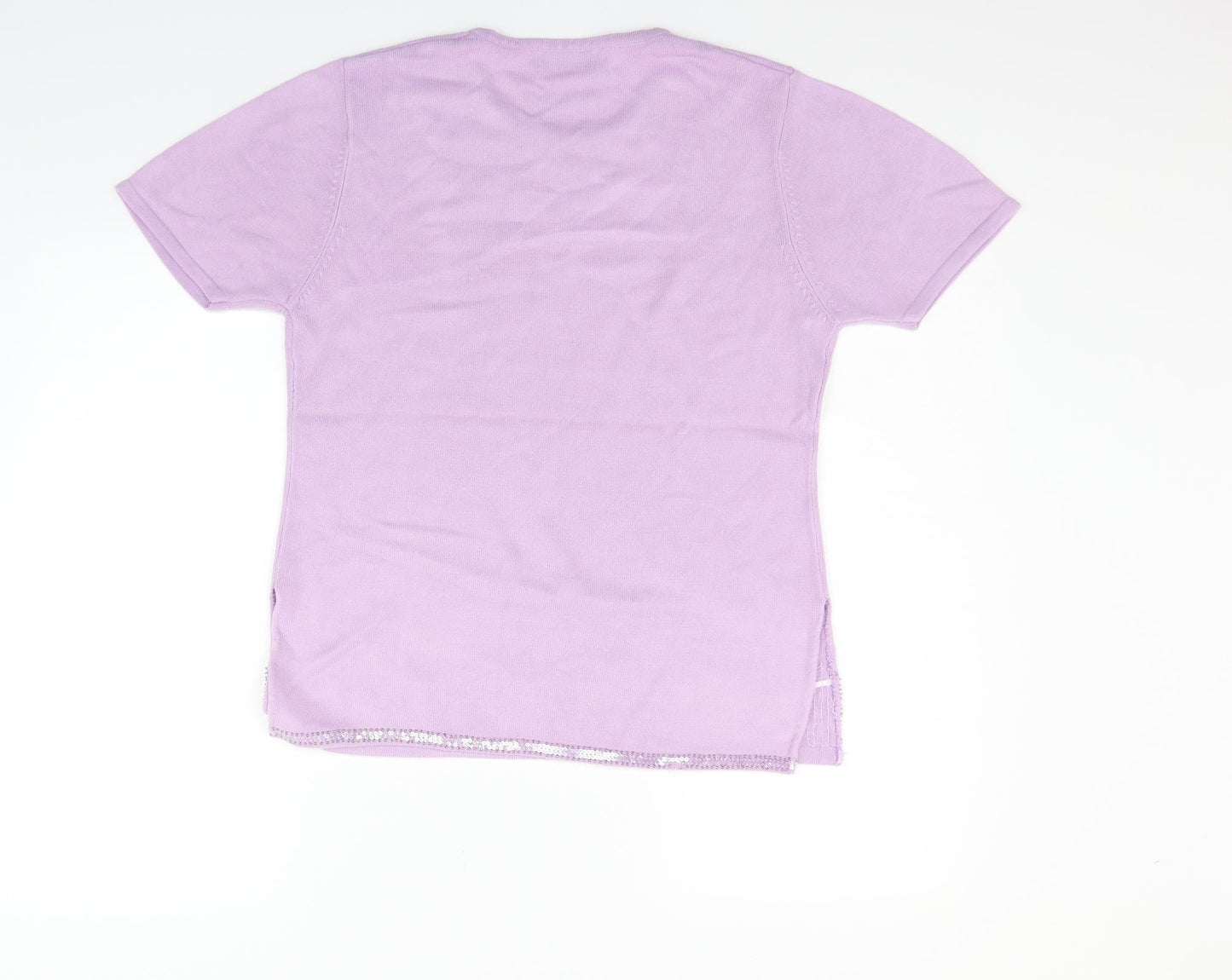 FABRIZIO Womens Purple   Pullover Jumper Size M
