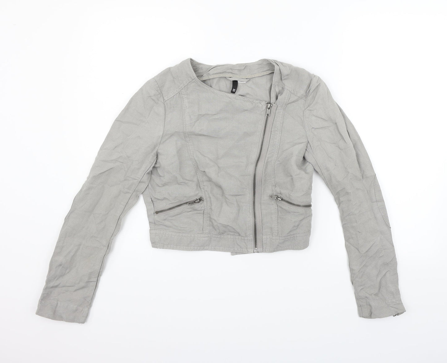 Womens UK Size 10 Divided Grey Jacket