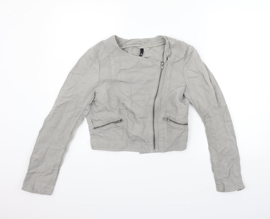 Divided Womens Grey   Jacket Coat Size 10