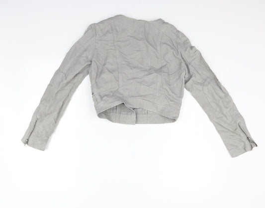 Divided Womens Grey   Jacket Coat Size 10