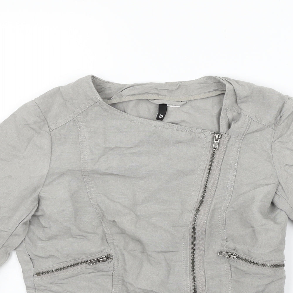 Womens UK Size 10 Divided Grey Jacket