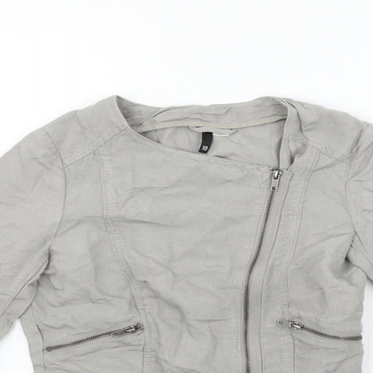 Womens UK Size 10 Divided Grey Jacket
