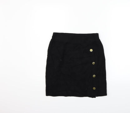 Primark Womens Black   Flare Skirt Size M