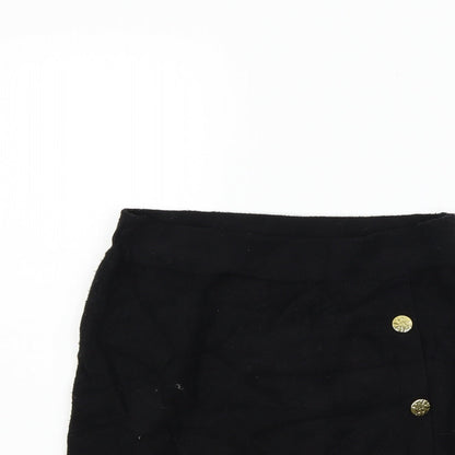 Primark Womens Black   Flare Skirt Size M