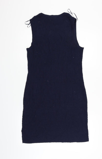 Tahari Womens Blue   Fit & Flare  Size L