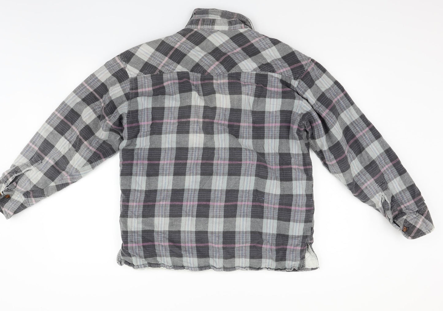 pacino classic Womens Grey Check  Cardigan Jumper Size M