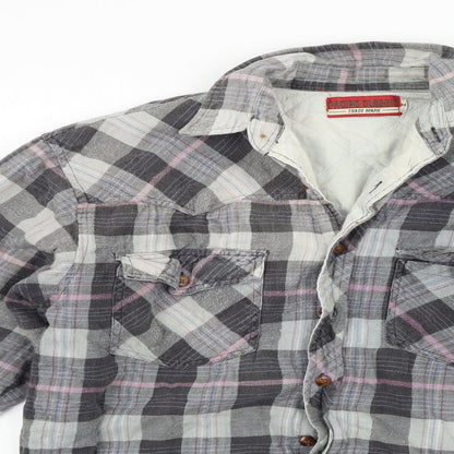 pacino classic Womens Grey Check  Cardigan Jumper Size M